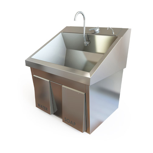 Scrub Sinks - Healthcare Products - Spire Integrated Solutions